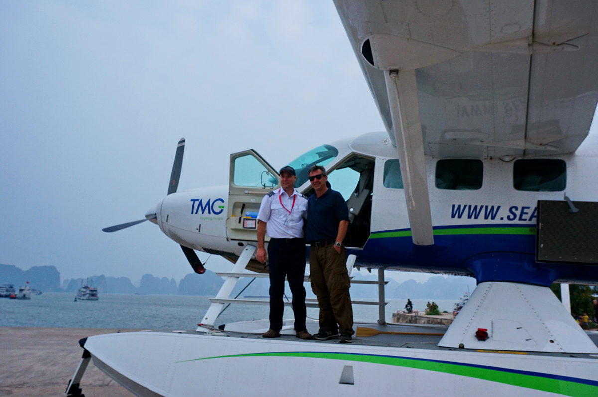 Bay thuỷ phi cơ đến Vịnh Hạ Long